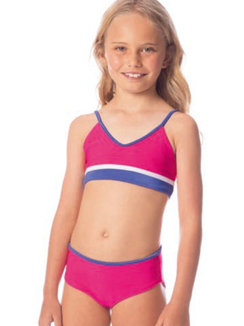 Maaji Kids Hot Magenta Bikini Set